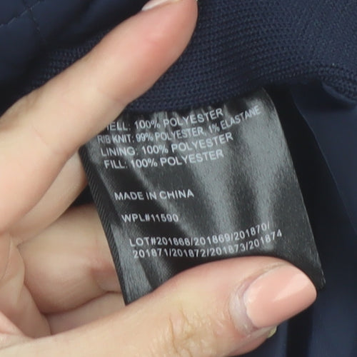 Weatherproof Women's Blue Quilted Lightweight Jacket XL