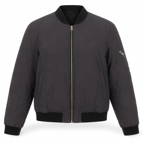 Superdry Womens Black Quilted Bomber Jacket Size M