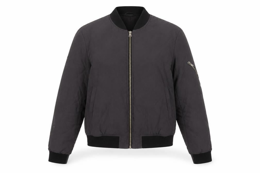 Superdry Womens Black Quilted Bomber Jacket Size M