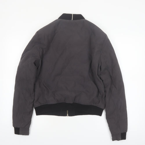 Superdry Womens Black Quilted Bomber Jacket Size M