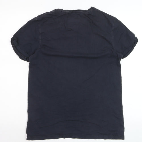Fabric Men's Black Graphic 'Hype By Nature' T-Shirt Size S