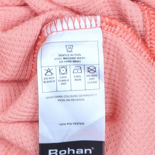 Rohan Womens Coral Polyester Pullover Sweatshirt XS Lightweight Casual