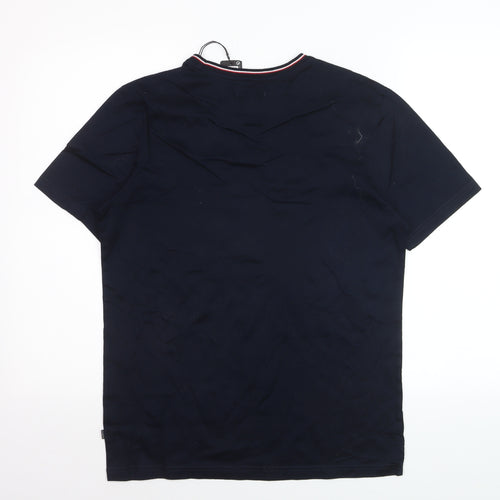 Marks and Spencer Autograph Men's Blue Supima Cotton T-Shirt M