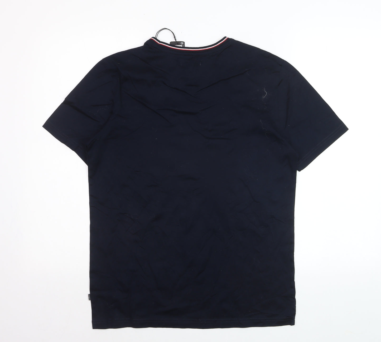 Marks and Spencer Autograph Men's Blue Supima Cotton T-Shirt M