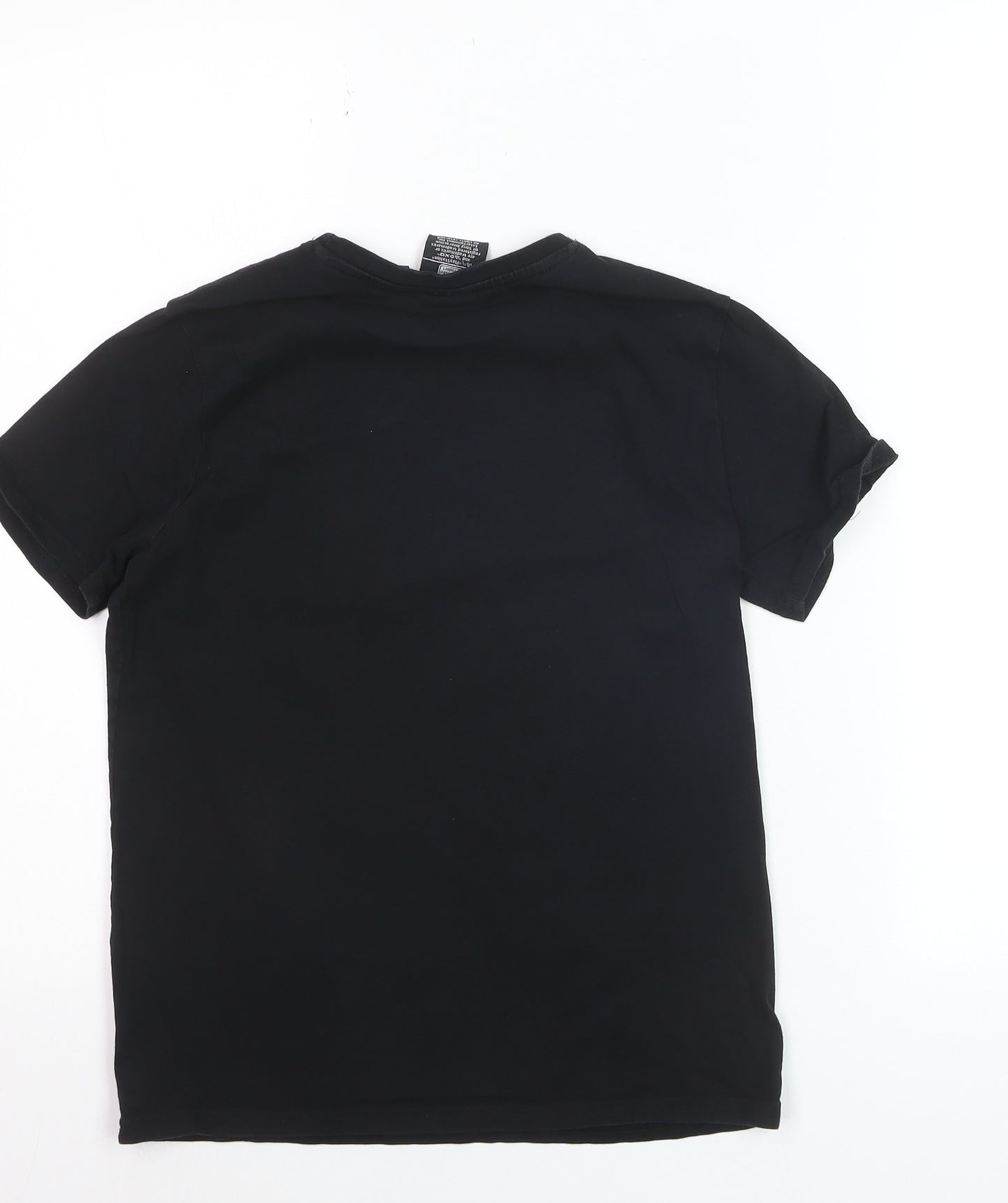 Primark Boys Black PlayStation T-Shirt 9-10 Years Short Sleeve Graphic