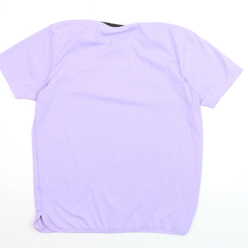 Yonex Women Purple S Moisture Wicking Sports T-Shirt