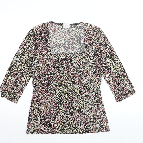 Kaliko Women’s Multicoloured Size 10 Tunic Blouse 3/4 Sleeve