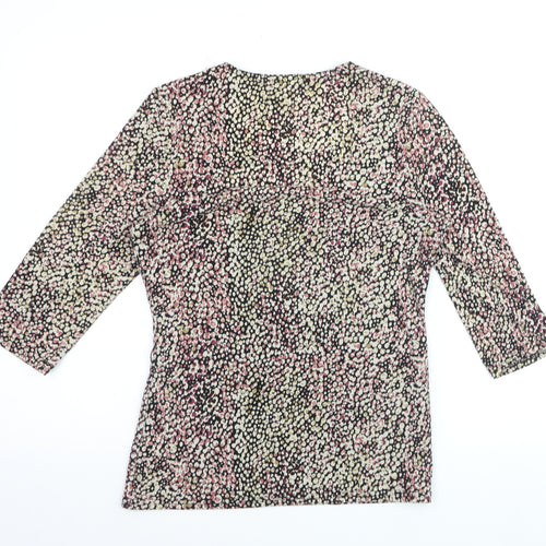 Kaliko Women’s Multicoloured Size 10 Tunic Blouse 3/4 Sleeve
