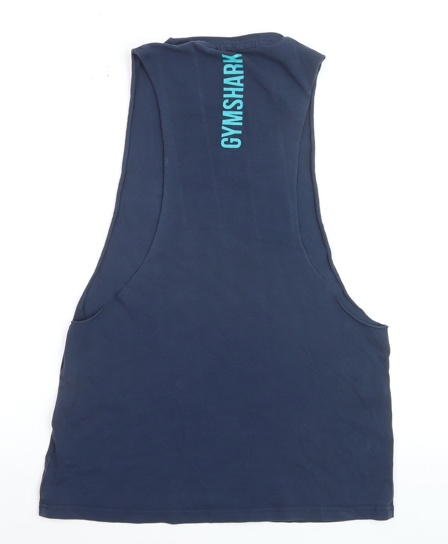 Gymshark Men's Blue Sleeveless Athletic Tank Top Size S