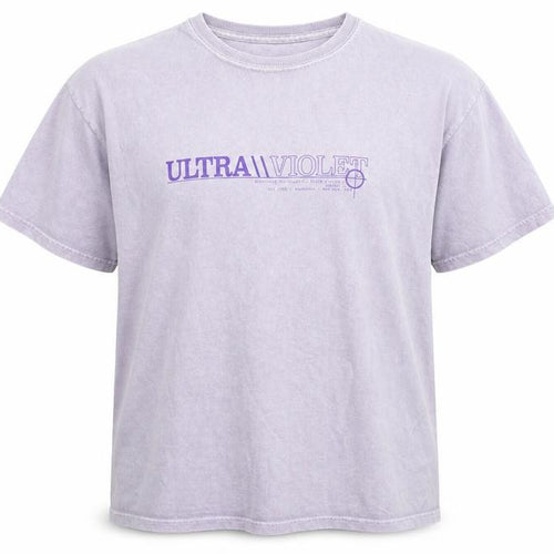 Urban Outfitters Men's Purple Ultra Violet Graphic T-Shirt Size S