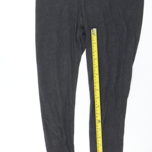 JoJo Maman Bébé Women Grey Maternity Ankle Stretch Leggings Size S