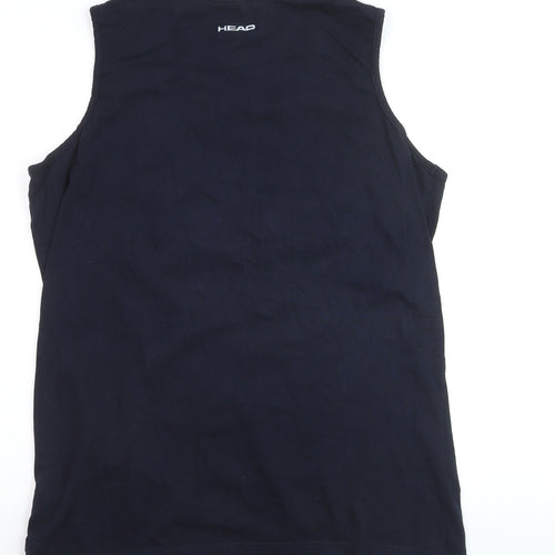 HEAD Men's Black Sleeveless Athletic Tank Top L