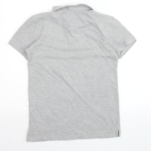 Lyle & Scott Junior Grey Short Sleeve Polo Shirt 14-15 Years