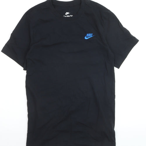 Nike Men's Black XS Short Sleeve Sports Cotton T-Shirt