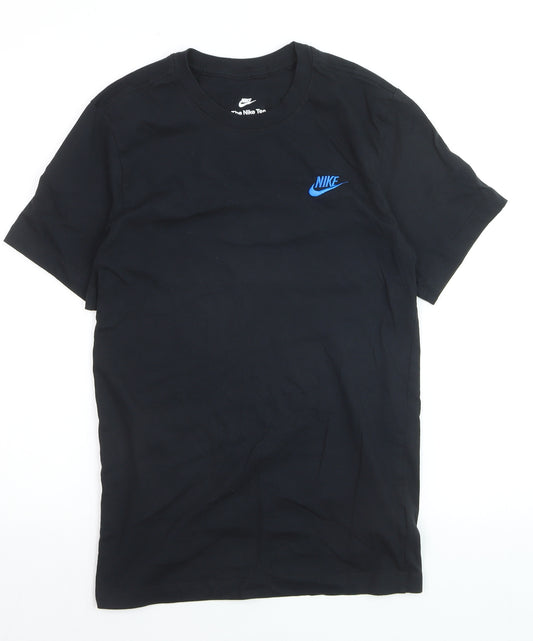 Nike Men's Black XS Short Sleeve Sports Cotton T-Shirt