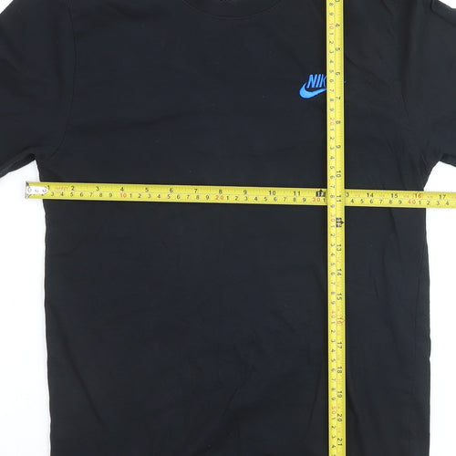 Nike Men's Black XS Short Sleeve Sports Cotton T-Shirt