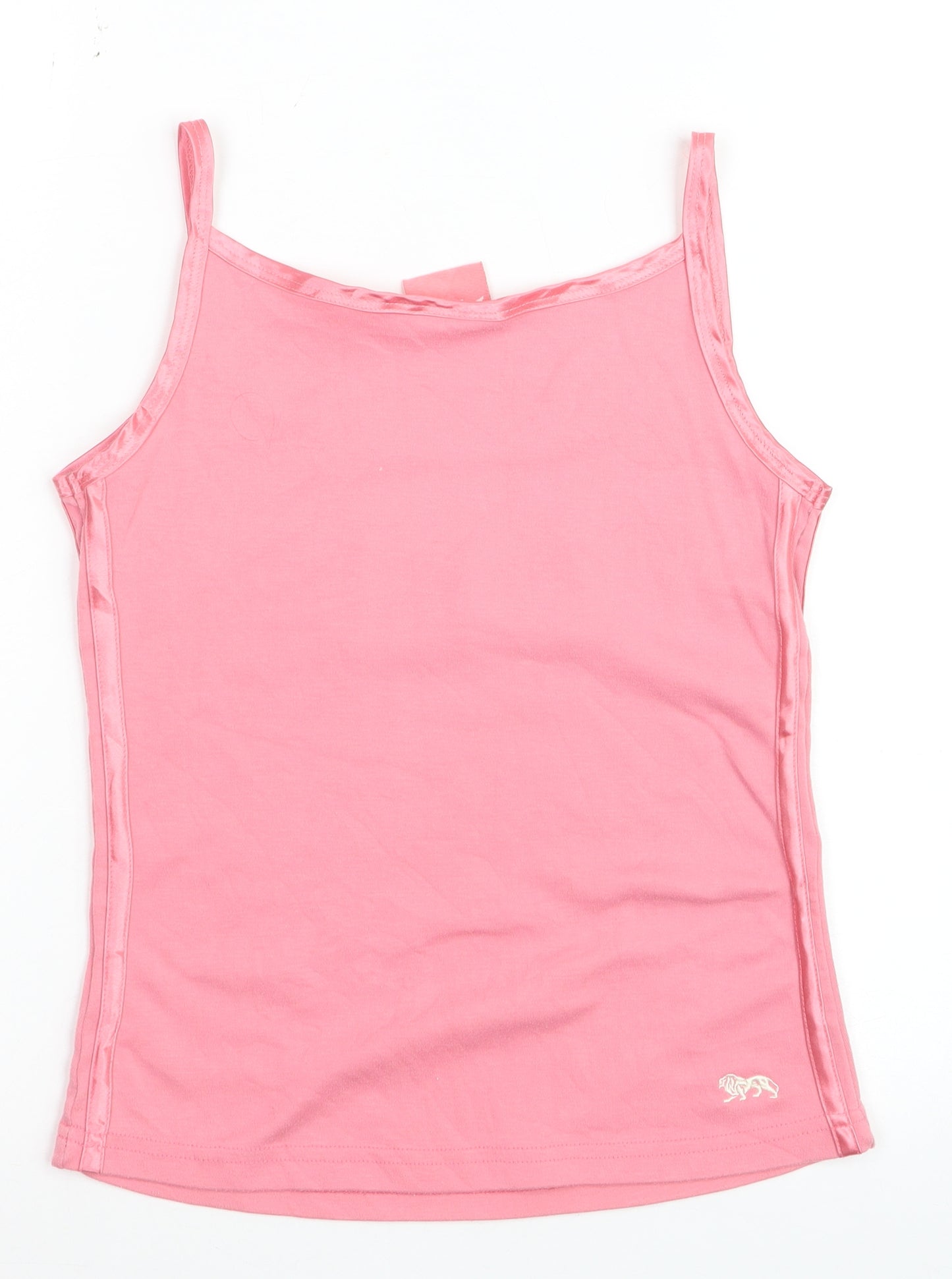 Lonsdale Women's Pink Scoop Neck Camisole Tank Top Size 8