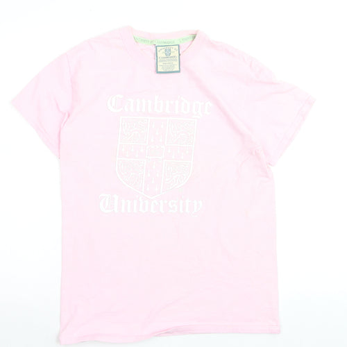 Giles & Co. Women’s Pink Cambridge University Cotton T-Shirt S