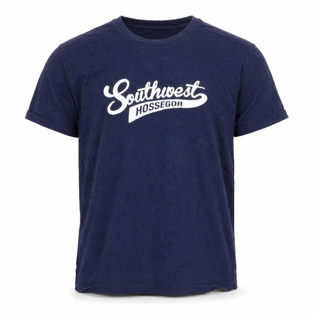 Southwest Hossegor Men's Blue Cotton Graphic T-Shirt Size L