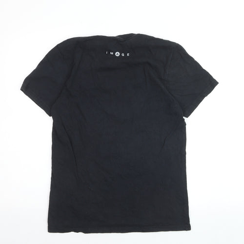 Fox Racing Men's Black Graphic Cotton T-Shirt Size S