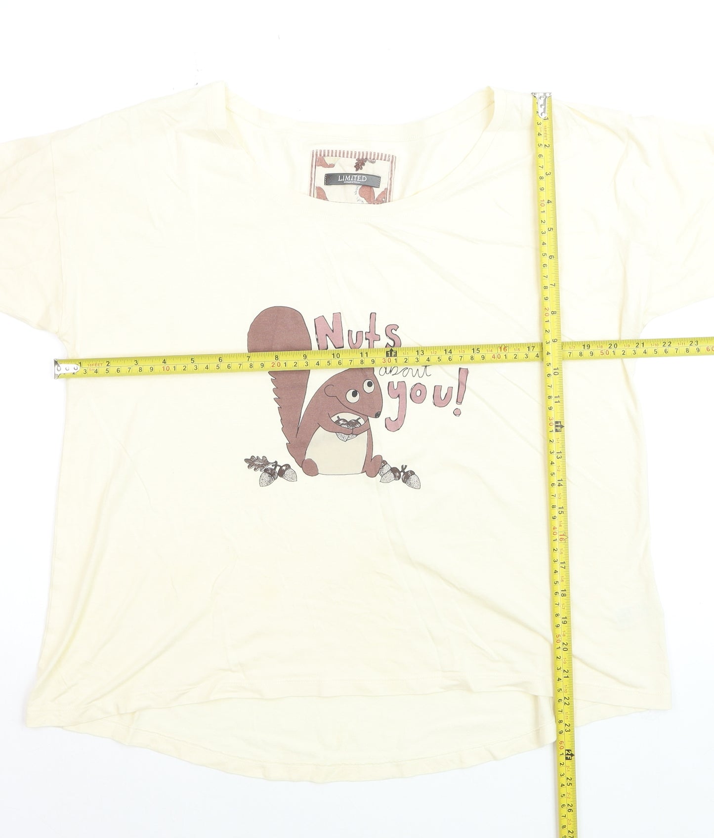 Marks and Spencer Women’s Ivory Funny Animal Nightshirt UK 14