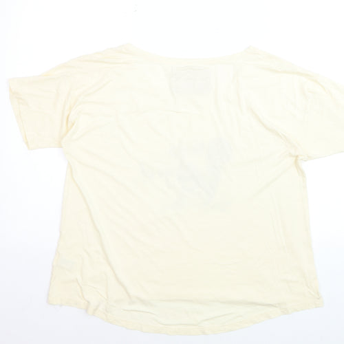 Marks and Spencer Women’s Ivory Funny Animal Nightshirt UK 14
