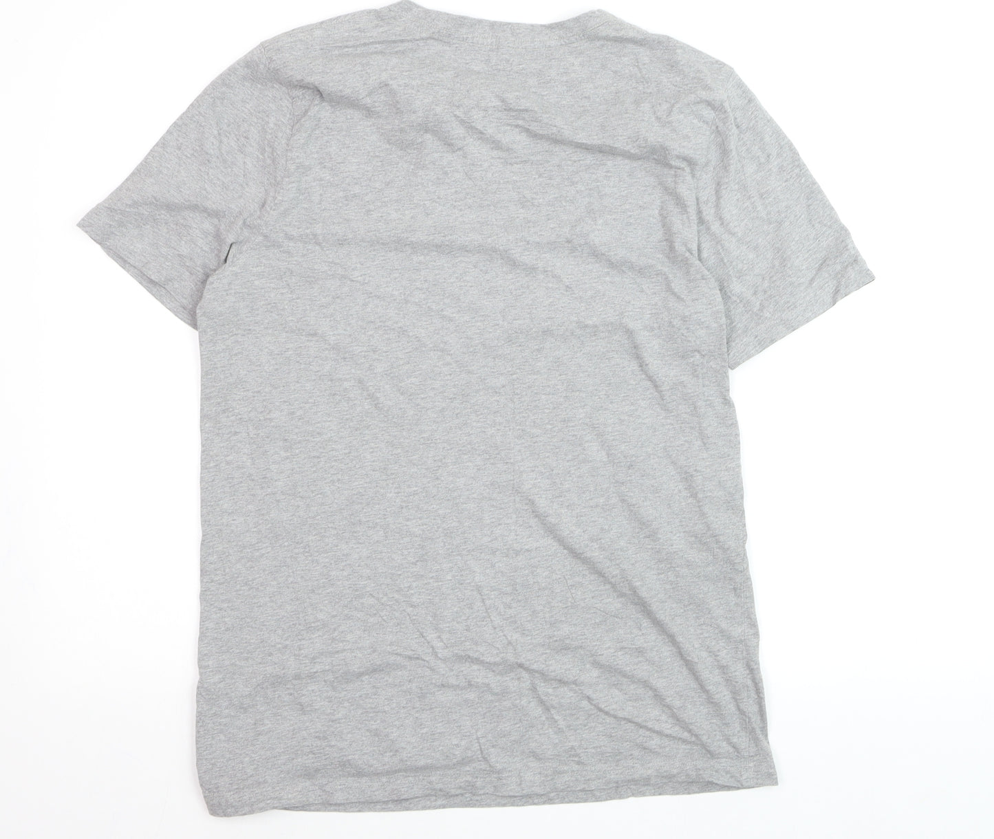 Rapanui Men's Grey Whale Graphic T-Shirt Size M Organic Cotton
