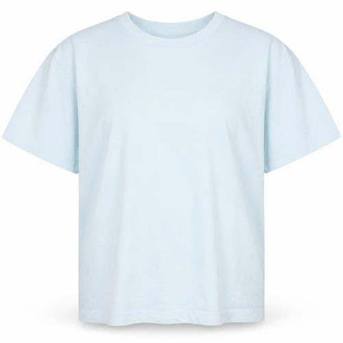 Harmony & Balance Women's Blue Cotton Stretch T-Shirt Size L