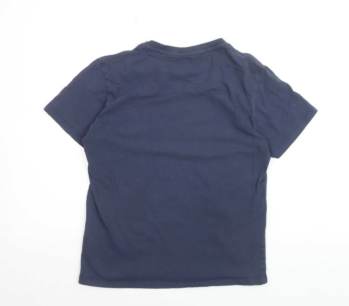 Levi's Men's Blue Graphic Logo Regular Fit Cotton T-Shirt M