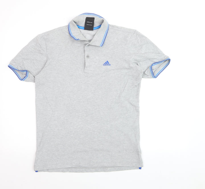 Adidas Men’s Grey Clima365 Performance Polo Shirt Small