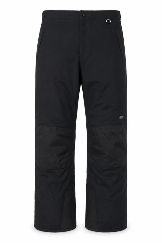 Slalom Men’s Black L Snow Pants Waterproof Winter Ski Trousers