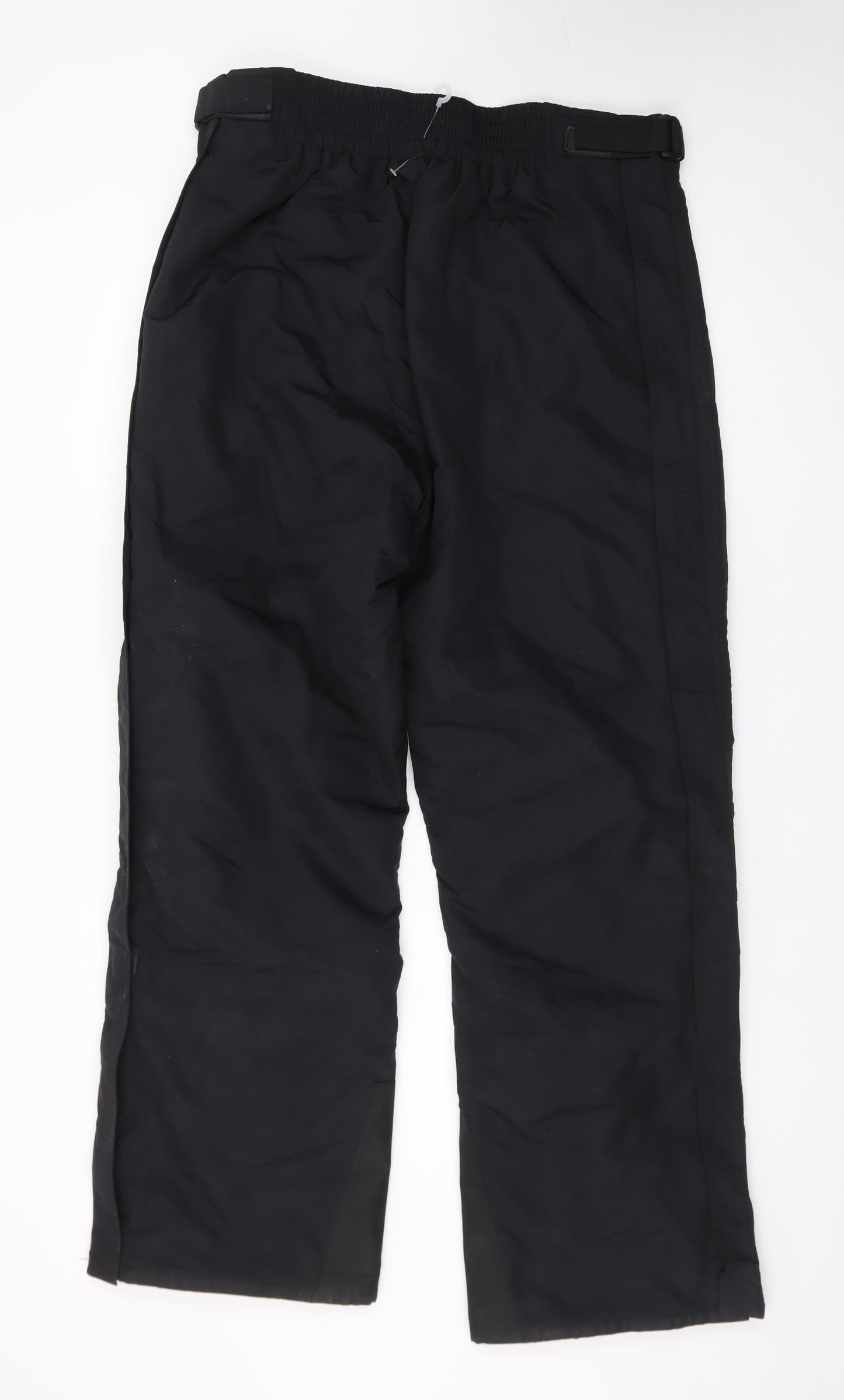 Slalom Men’s Black L Snow Pants Waterproof Winter Ski Trousers