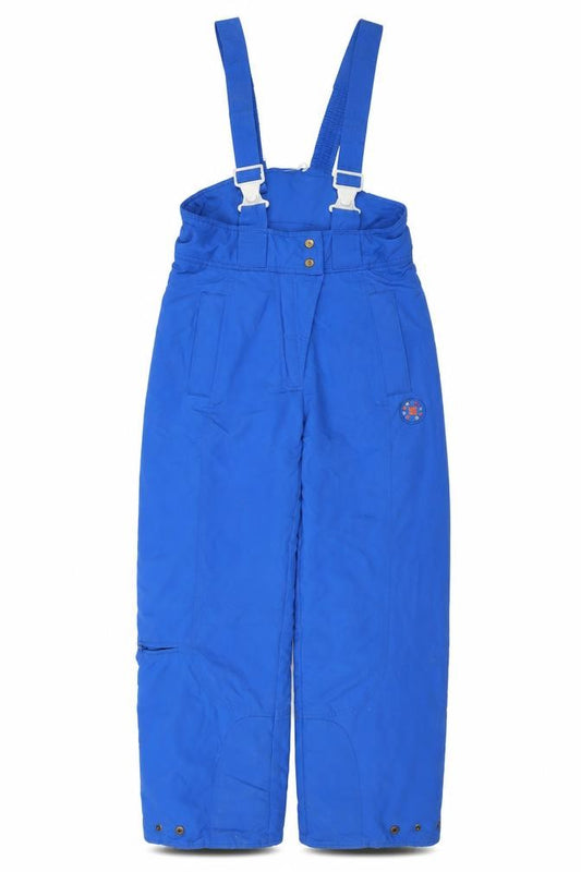 Front view of Big Ski Men's Blue, size 40, Snow Pants Waterproof Nylon Winter Trousers