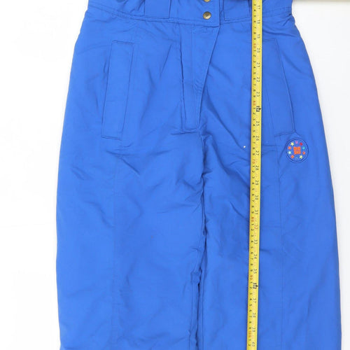 Big Ski Men's Blue Size 40 Snow Pants Waterproof Nylon Winter Trousers