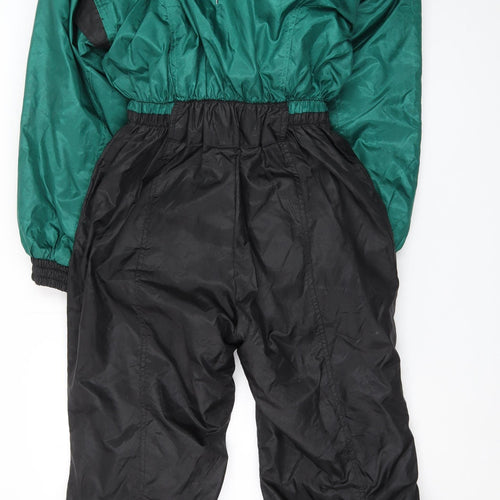 Nevada Unisex Green Black Padded Snow Pants Ski Suit Size 5-6