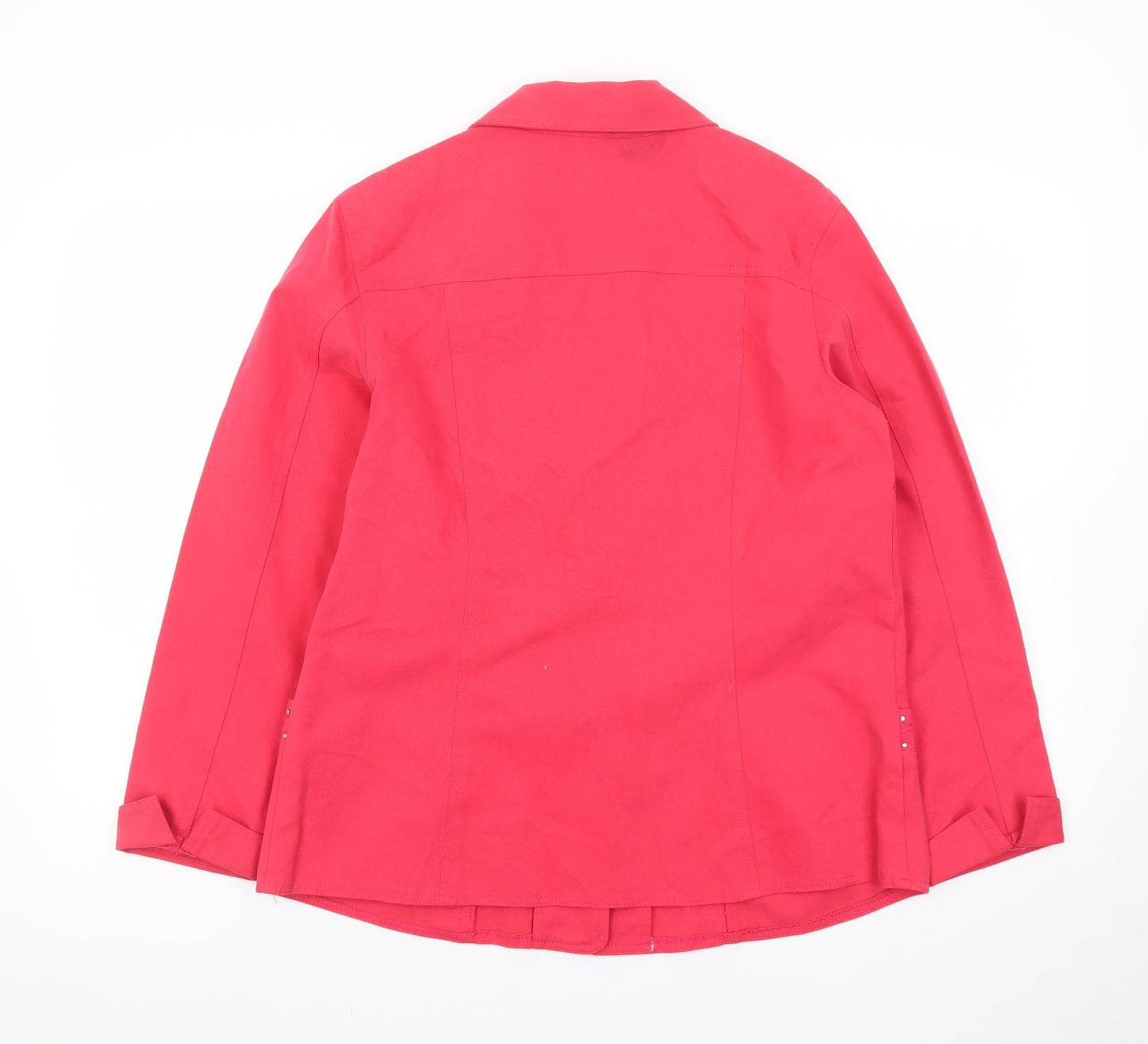 Isle Women’s Pink Size 14 Classic Single-Breasted Blazer