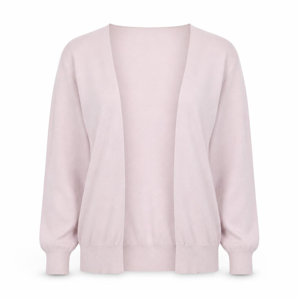 Anne Klein Women's Pink Rayon Blend Cardigan Size M
