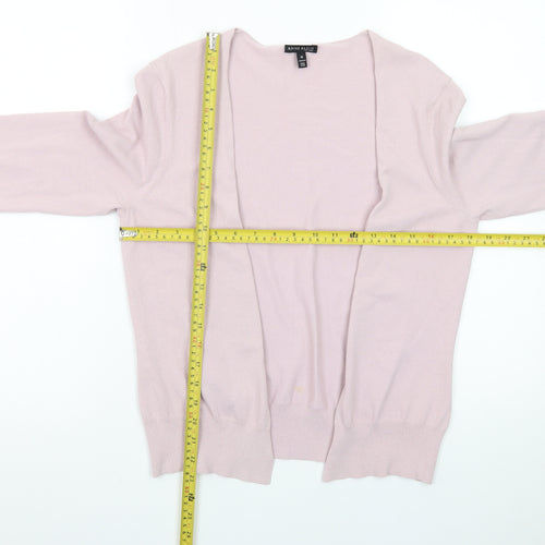 Anne Klein Women's Pink Rayon Blend Cardigan Size M