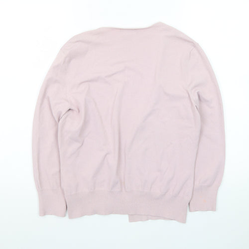 Anne Klein Women's Pink Rayon Blend Cardigan Size M