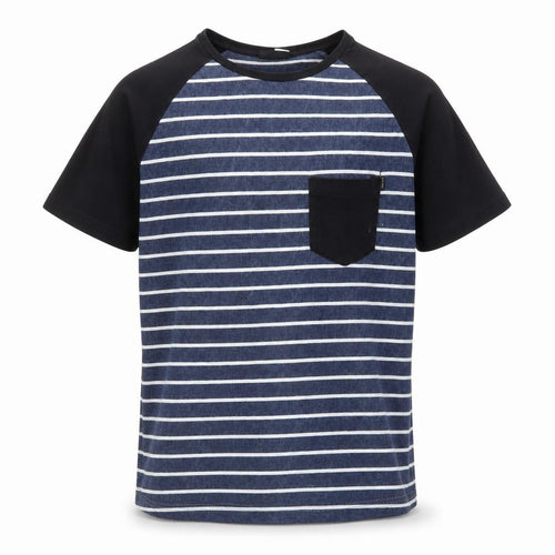 Rip Curl Men’s Blue Striped Short Sleeve Crew Neck T-Shirt Size M