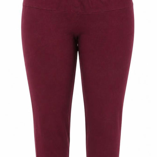 Love Leggings Women Burgundy UK 20 Ankle Stretch Leggings