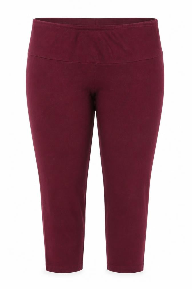 Love Leggings Women Burgundy UK 20 Ankle Stretch Leggings