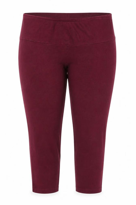 Love Leggings Women Burgundy UK 20 Ankle Stretch Leggings