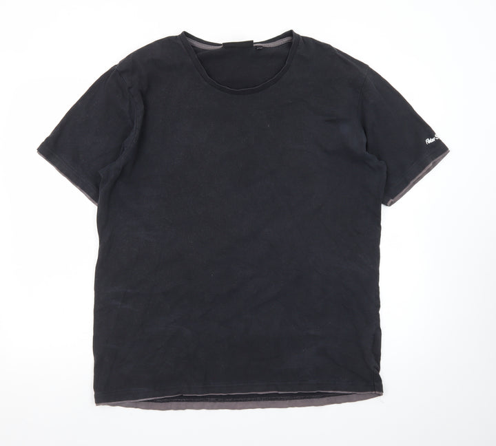Peter Storm Men's Black XL Crew Neck Cotton T-Shirt