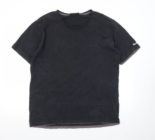 Peter Storm Men's Black XL Crew Neck Cotton T-Shirt