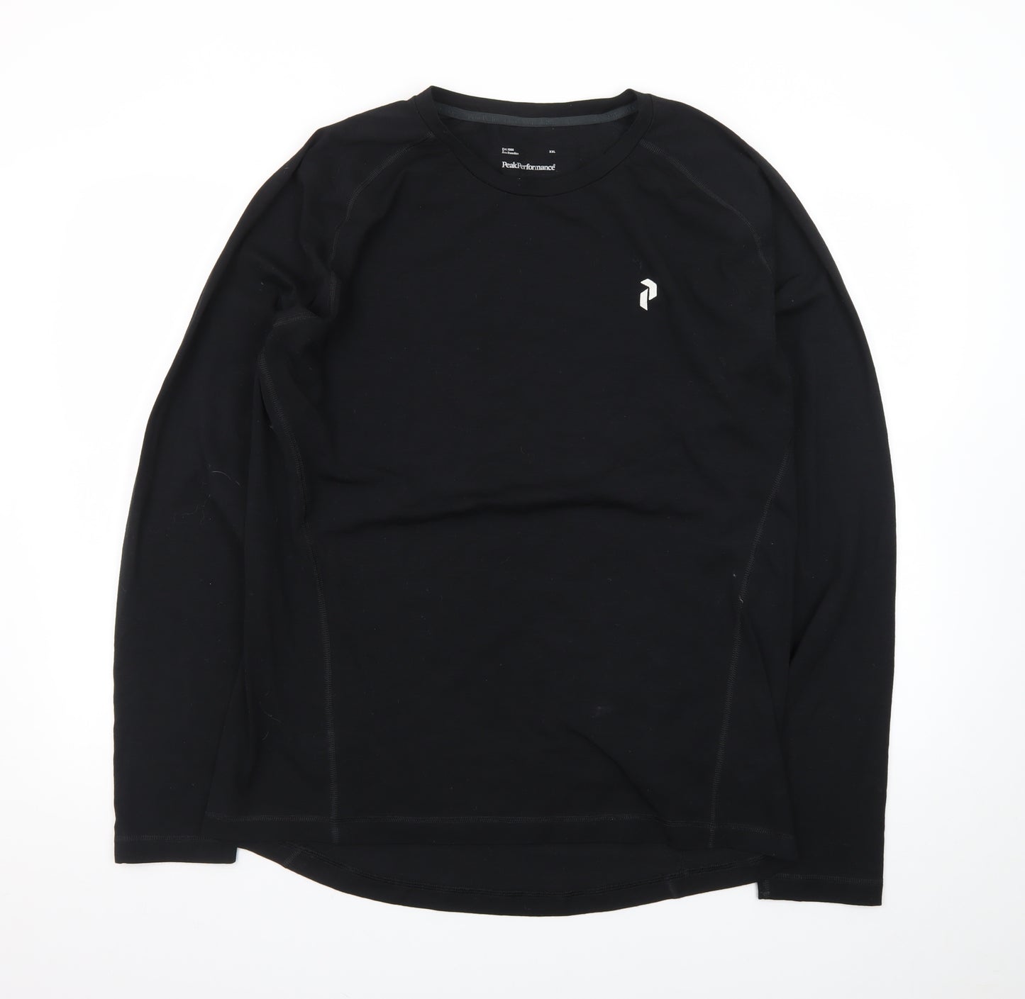 PeakPerformance Men's Black Long Sleeve Sports T-Shirt XXL