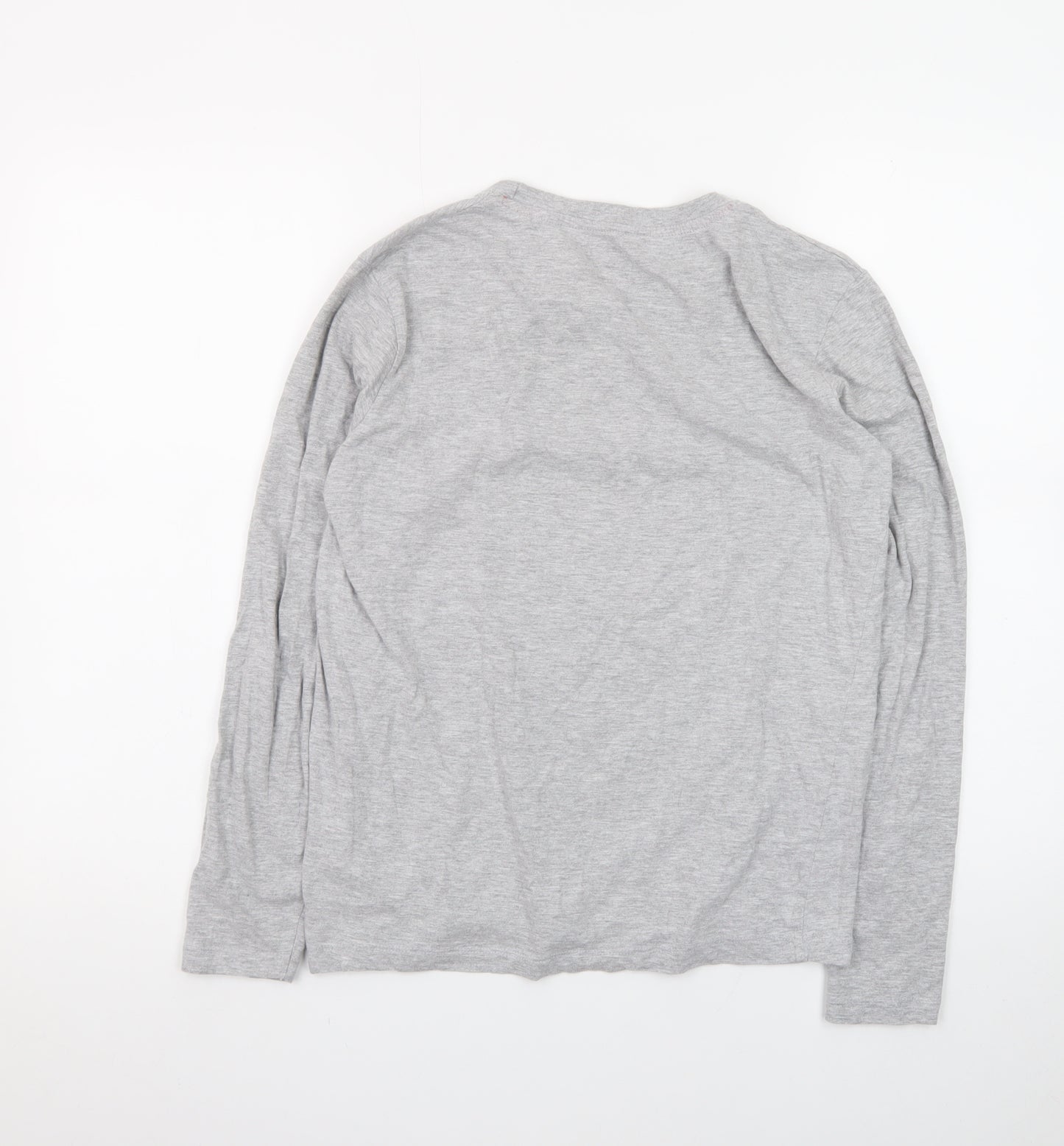 Threadbare Women’s Grey Long Sleeve Funny Avocado T-Shirt Size 10