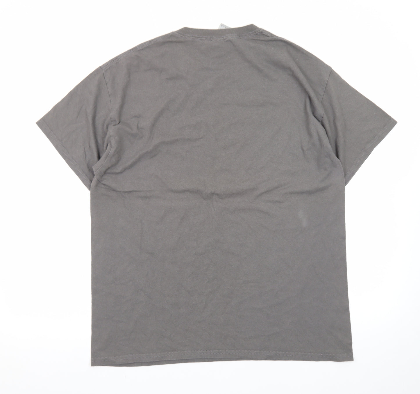 Lion Legion Men's Grey Funny Camouflage Graphic Cotton T-Shirt L
