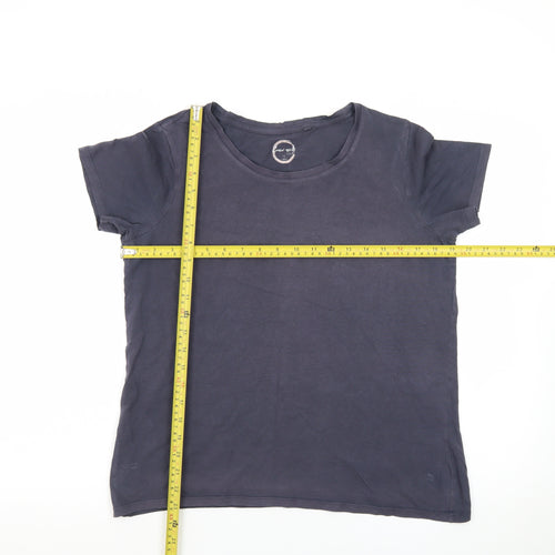 Next Women’s Blue Cotton Basic Short Sleeve T-Shirt Size 12