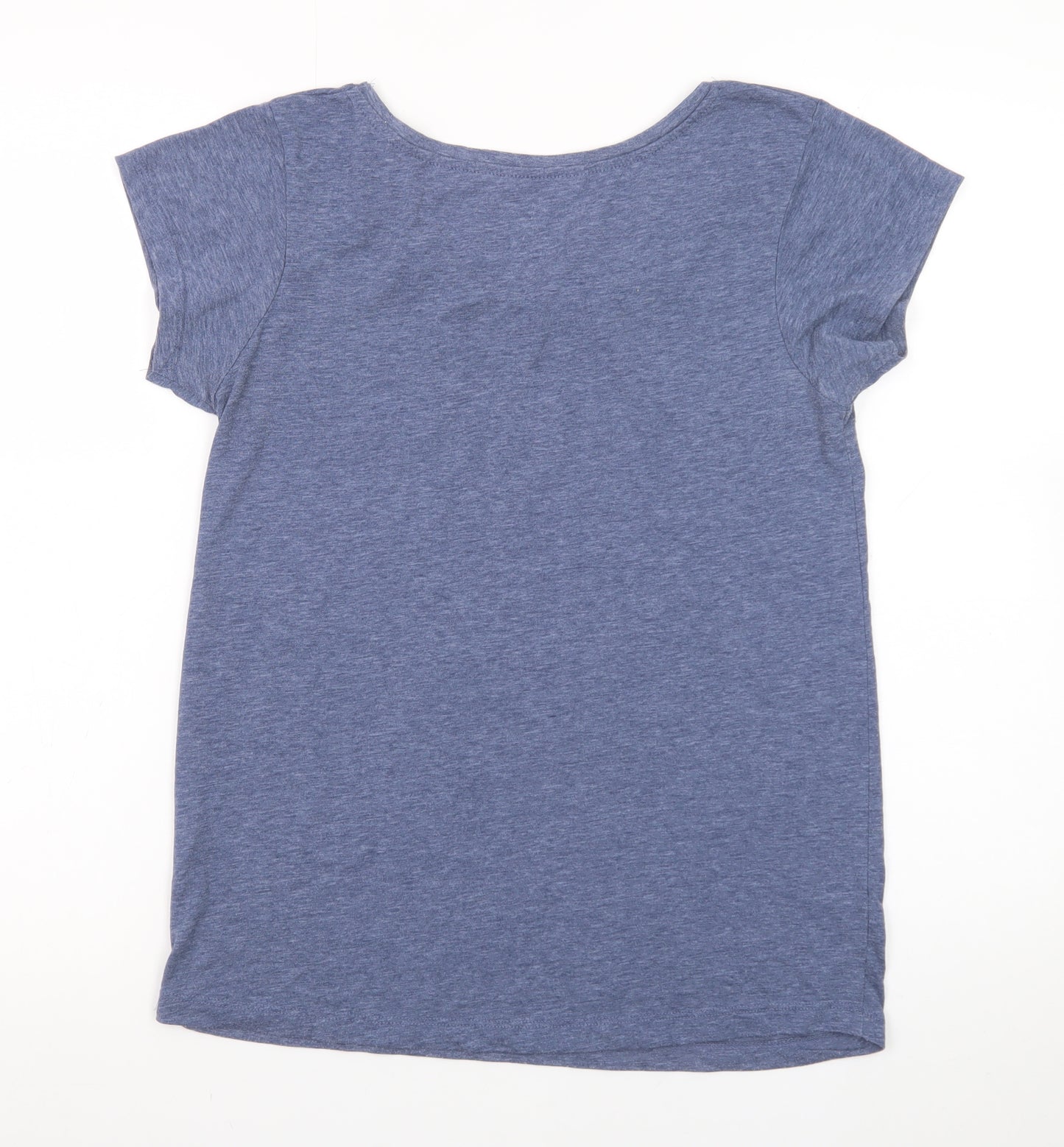 Atmosphere Women Blue Size 12 Classic Short Sleeve T-Shirt
